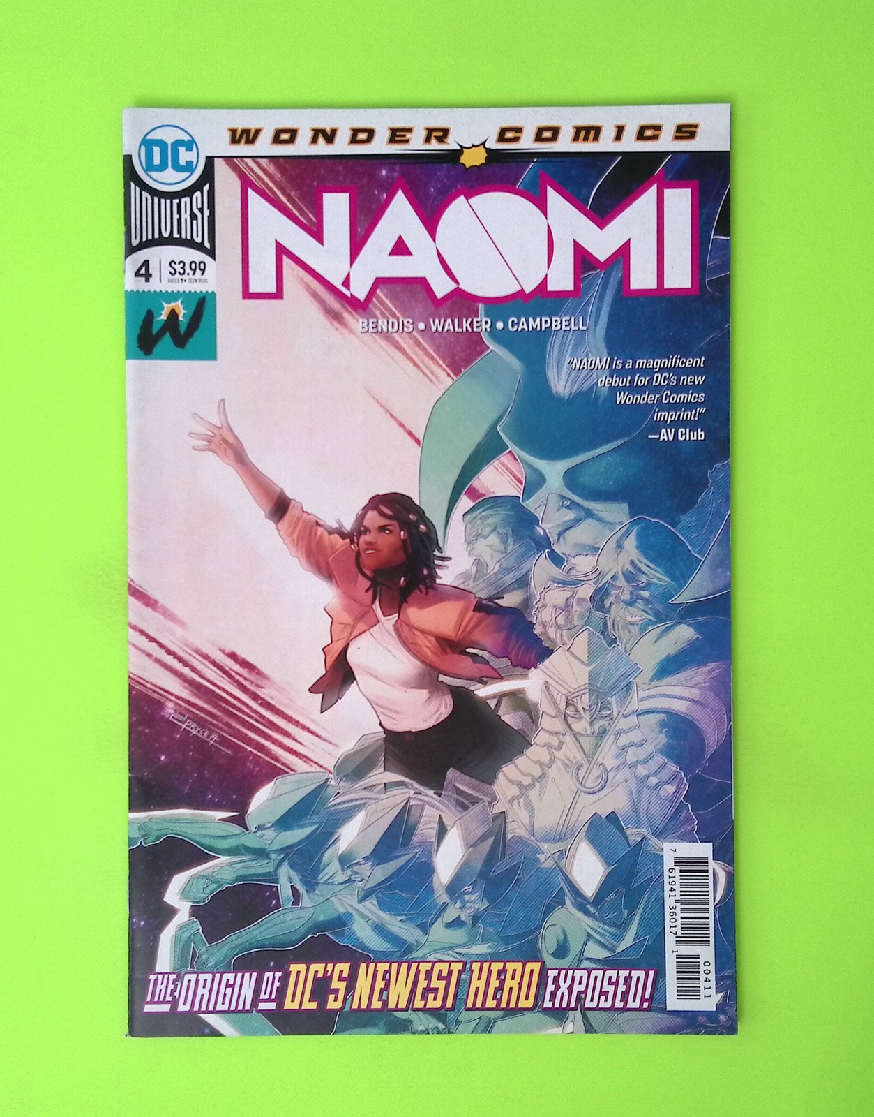 Naomi #4 2019 Wonder Comics High Grade Comic Book X137-145 Naomi #4 2019 Wonder Comics High Grade Comic Book X137-145