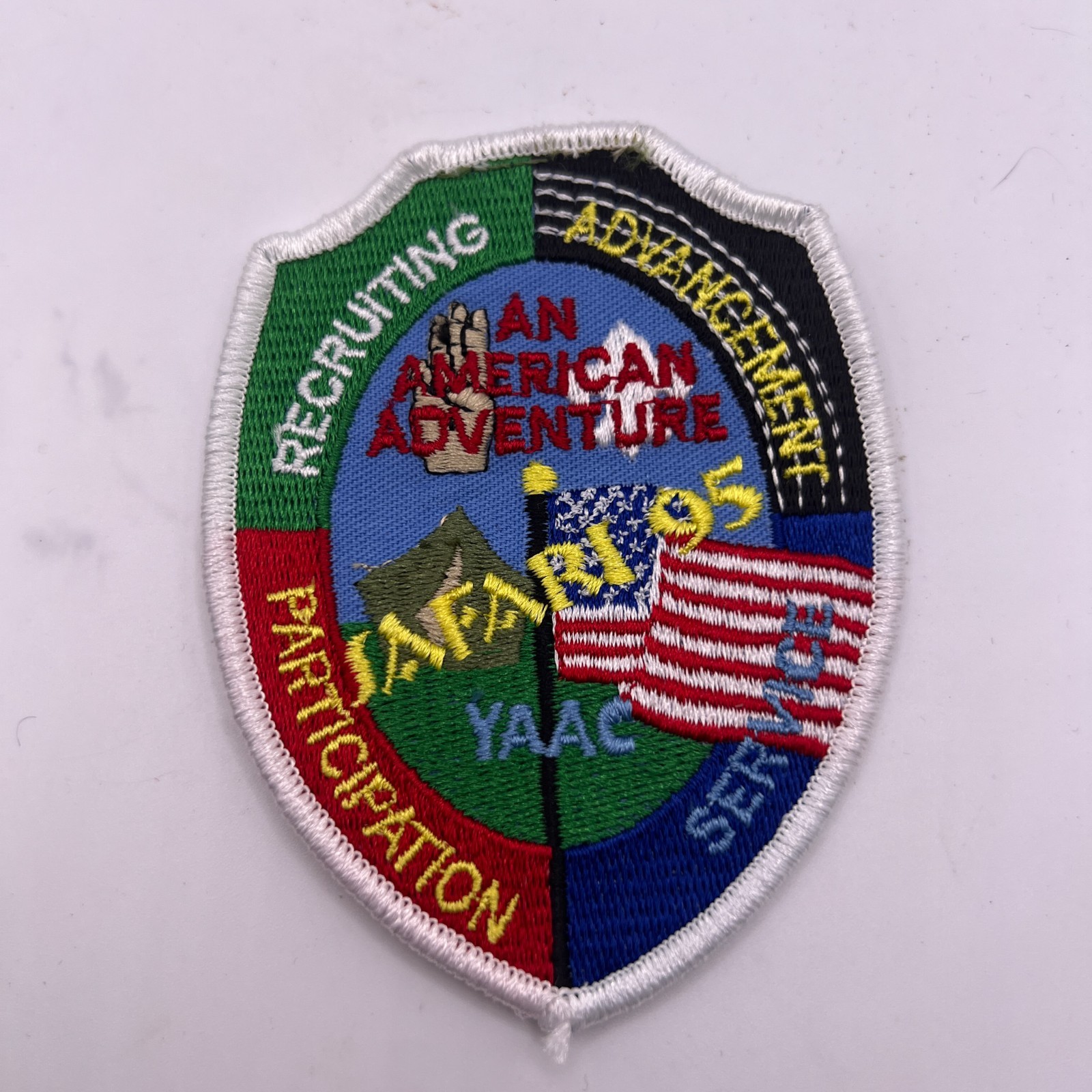 Vintage Boy Scouts of America Patch - 1995 Safari American Adventure Vintage Boy Scouts of America Patch - 1995 Safari American Adventure