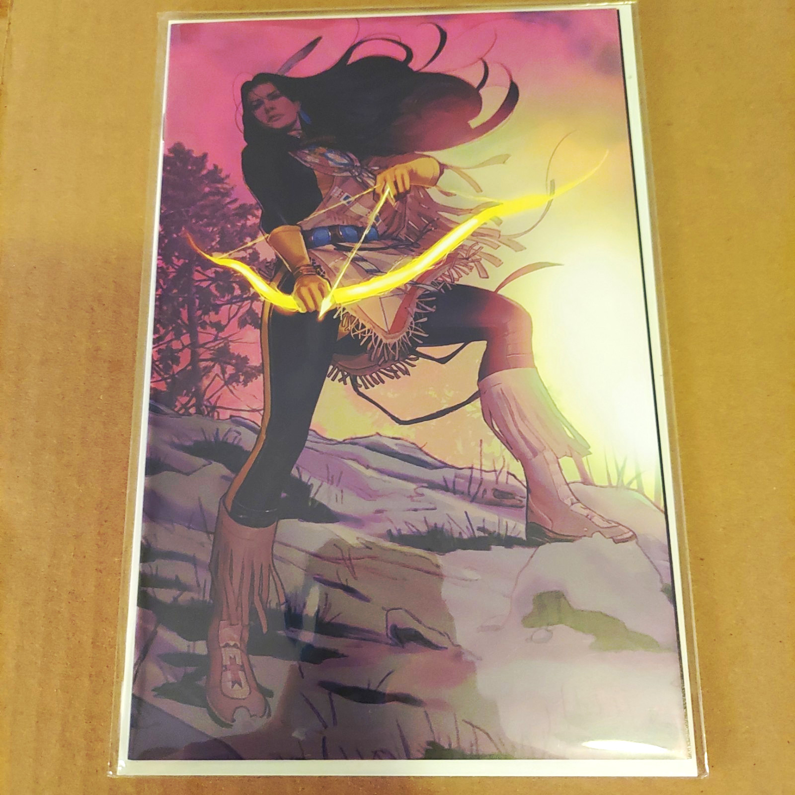Marvel Comics Moonstar #1 1:100 Ratio Joshua Swaby Virgin Incentive Variant RARE Marvel Comics Moonstar #1 1:100 Ratio Joshua Swaby Virgin Incentive Variant RARE