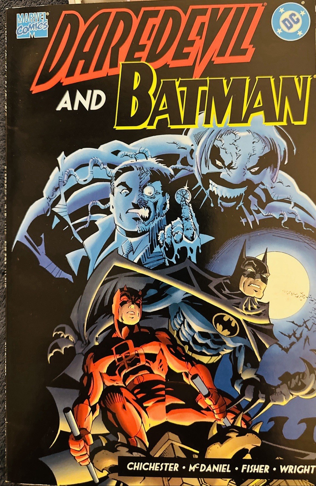 Daredevil and Batman: Eye for An Eye DC Marvel Comics Rare Edition 9.0 VF/NM
