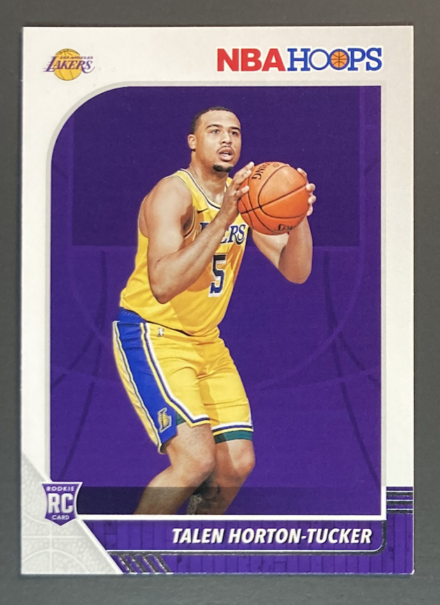 2019-20 Panini Hoops Rookie NBA TALEN HORTON-TUCKER Card - 248