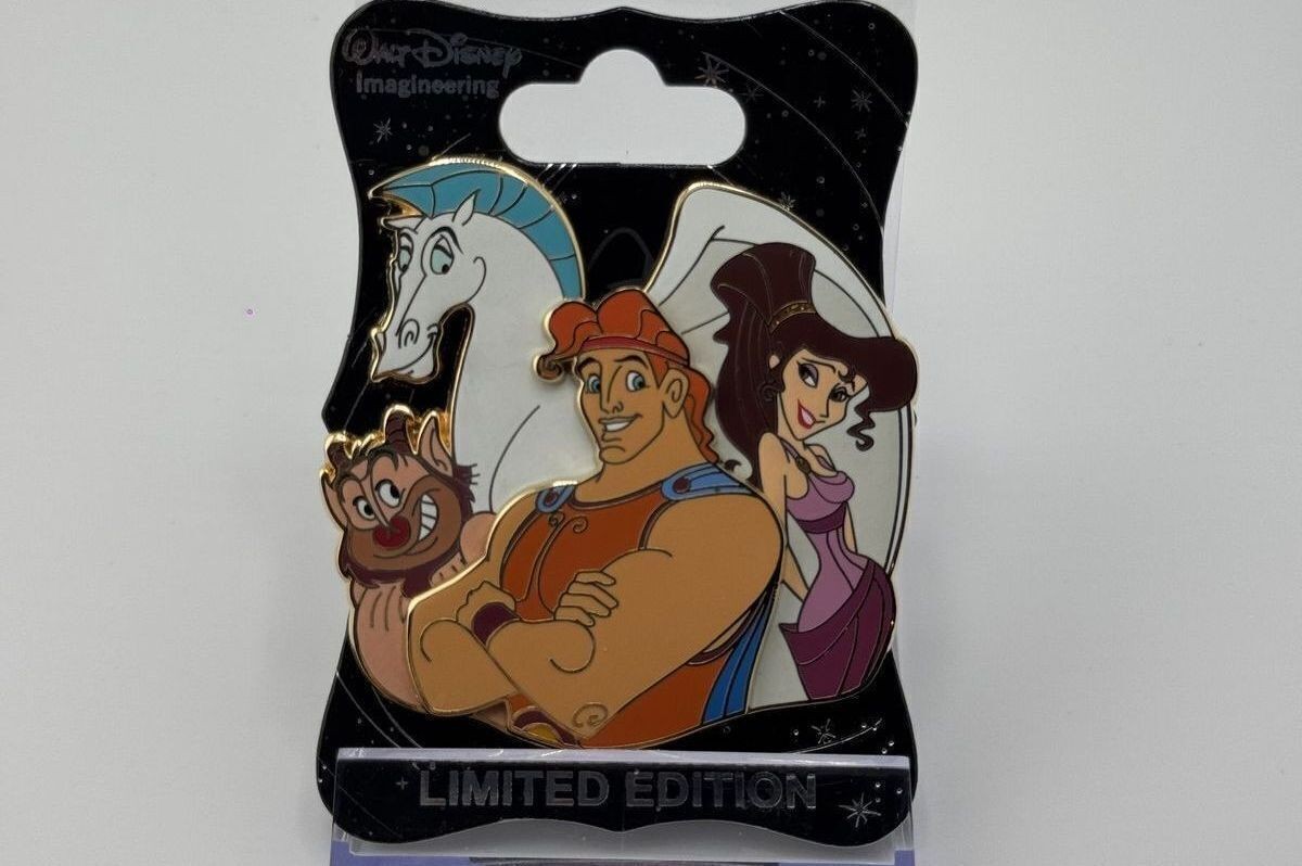 WDI Hercules Character Cluster Disney Pin Set – LE 250 (J) WDI Hercules Character Cluster Disney Pin Set – LE 250 (J)