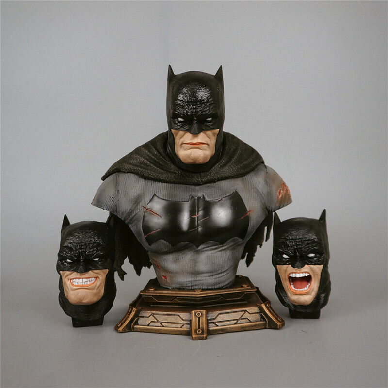 BATMAN Arkham Knight 1/3 Scale Premium Bust Resin Statue 10.5'' Head changeable BATMAN Arkham Knight 1/3 Scale Premium Bust Resin Statue 10.5'' Head changeable
