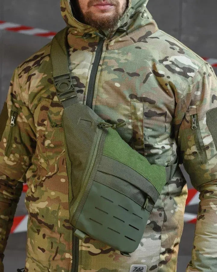 Tactical chest bag for clothes OLIVA๐๐ Tactical chest bag for clothes OLIVA๐๐