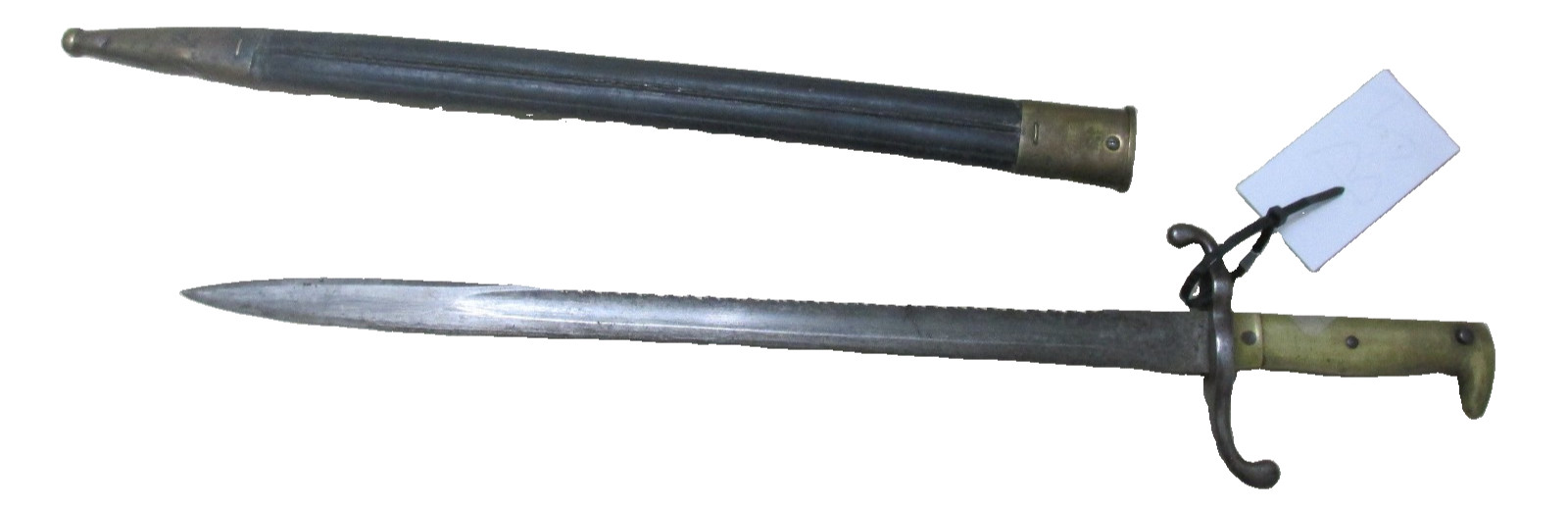 Antique German Prussian M1871 Mauser Sawback Bayonet Seitengewehr 71 Scabbard Antique German Prussian M1871 Mauser Sawback Bayonet Seitengewehr 71 Scabbard