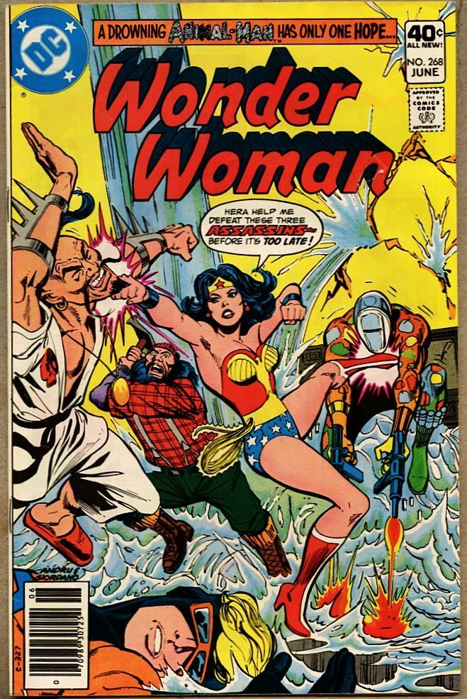 Wonder Woman #268-1980 fn 6.0 Animal Man Ross Andru Wally Wood Gerry Conway 