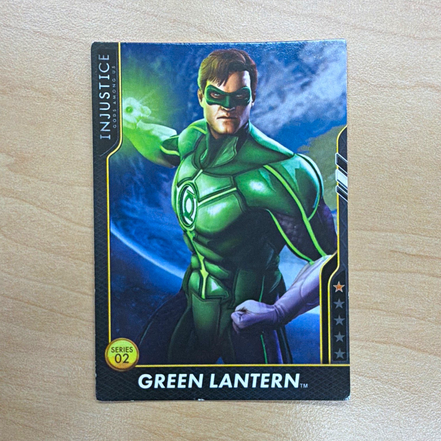 Panini Injustice Gods Among Us Series 02 Green Lantern #005/110 2017 Card