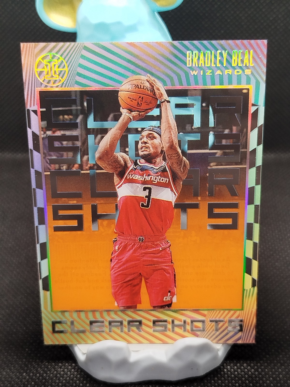Panini Clear Shots Bradley Beal 3 No 7 NBA Card Panini Clear Shots Bradley Beal 3 No 7 NBA Card