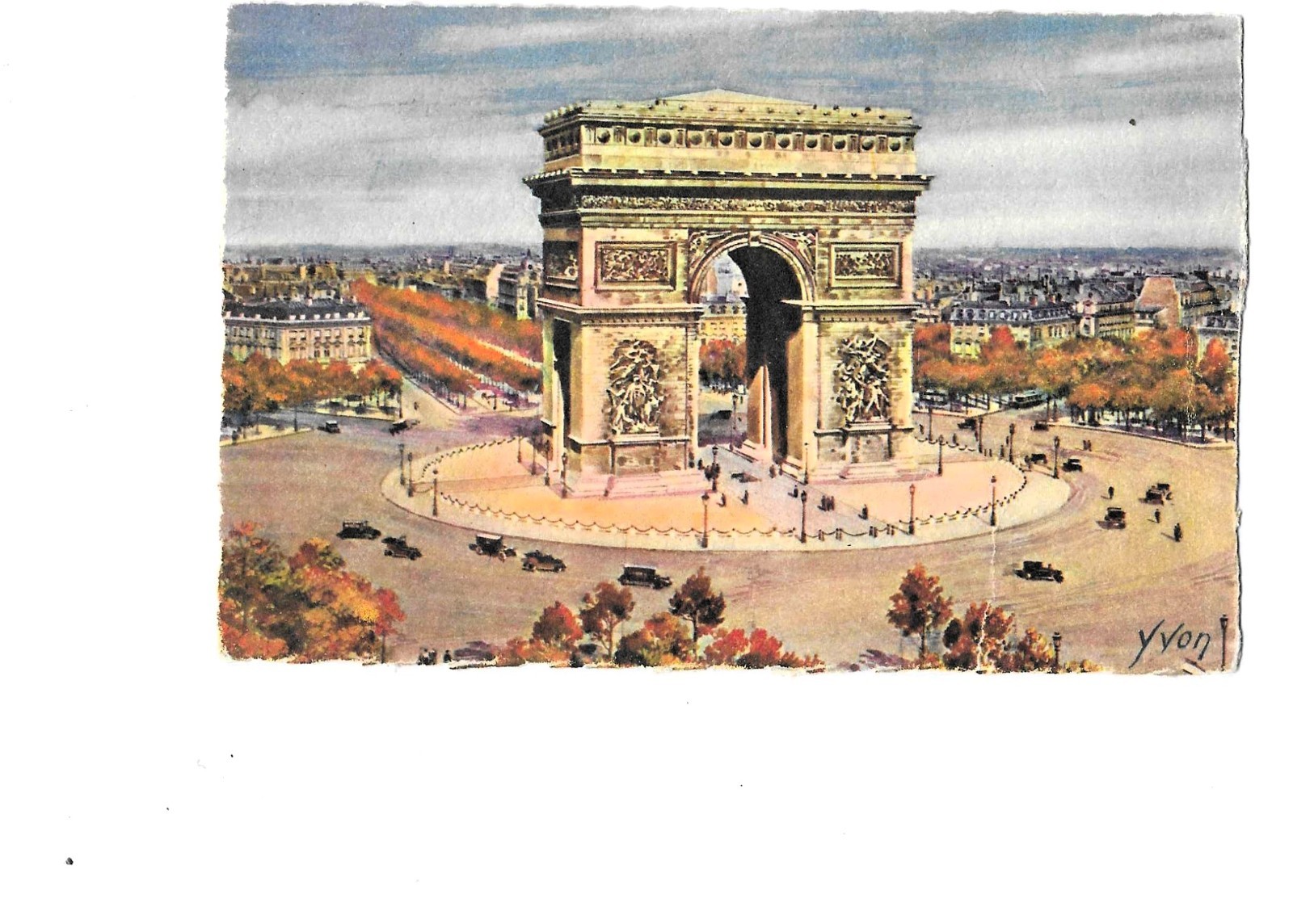 Paris - L\'Arc de Triomphe Arc de Triomphe - Postcard - Uncirculated - Circa 1910 Paris - L\'Arc de Triomphe Arc de Triomphe - Postcard - Uncirculated - Circa 1910