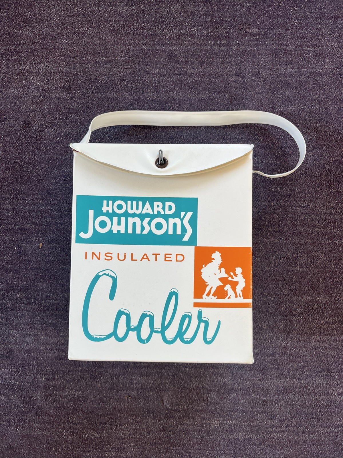 Vintage Howard Johnson’s Restaurant Insulated Cooler Vintage Howard Johnson’s Restaurant Insulated Cooler