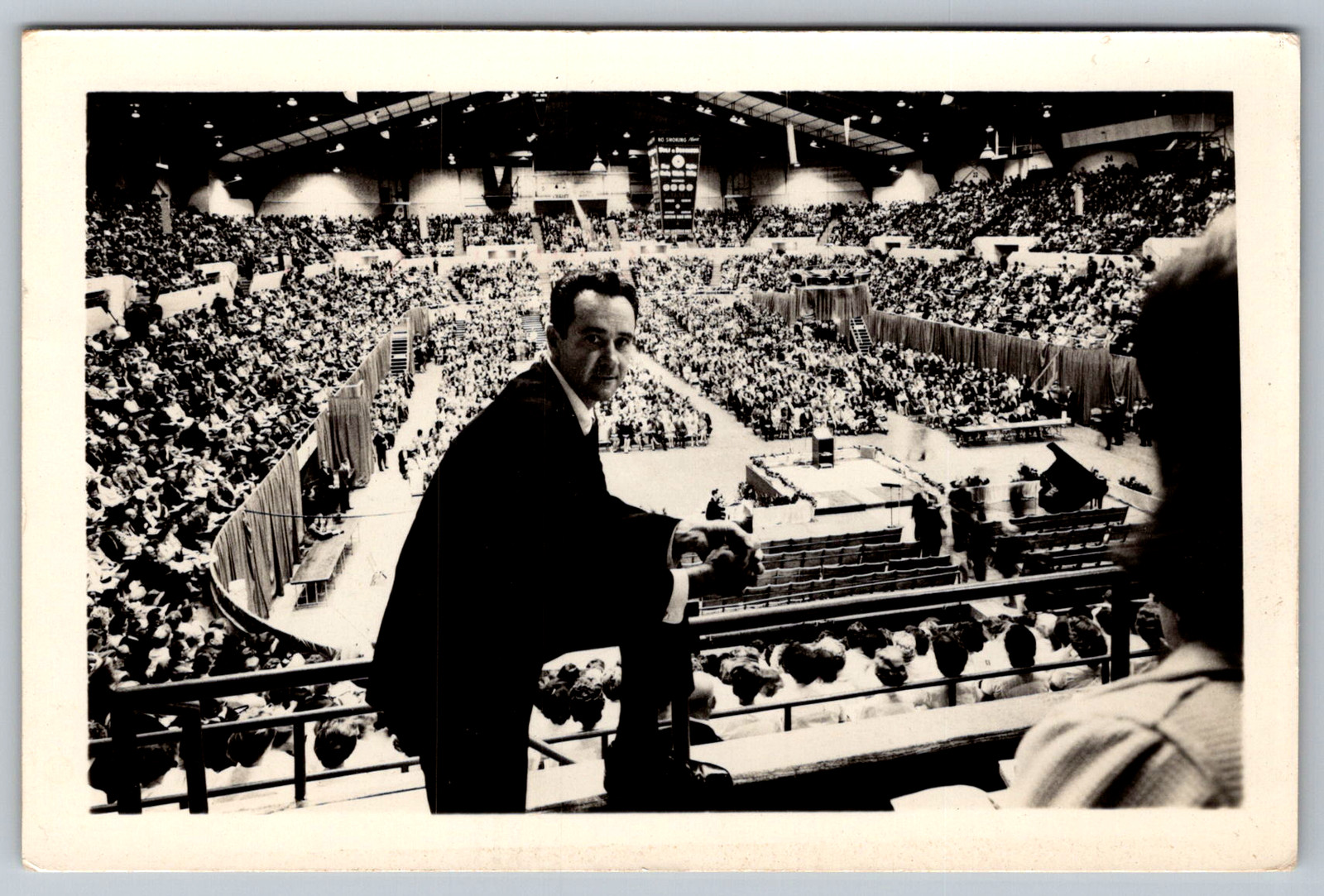 RPPC Fort Wayne Indiana Evangelical Preacher Ford Philpot Real Photo Postcard