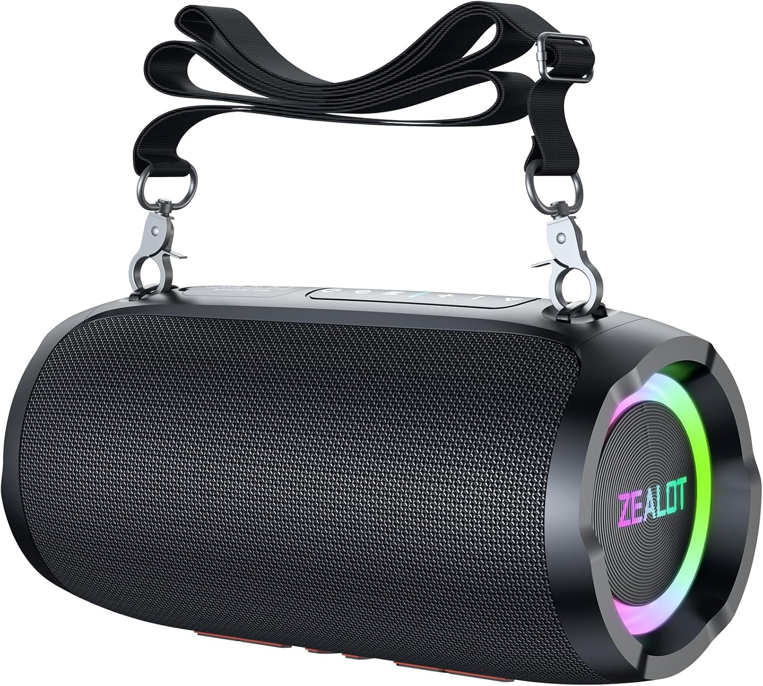 Portable Bluetooth Speaker,80W Peak(60W) Booming Sound Speakers with LED Light,B Portable Bluetooth Speaker,80W Peak(60W) Booming Sound Speakers with LED Light,B