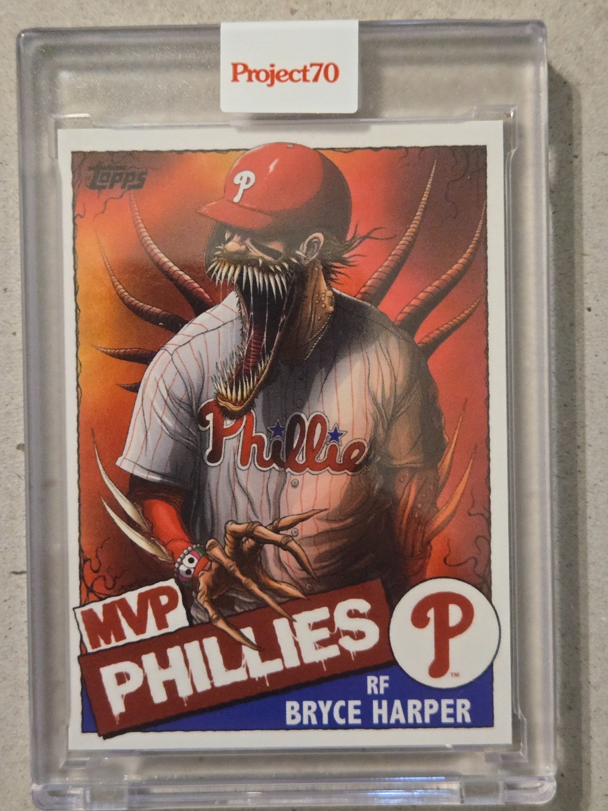 2021 TOPPS PROJECT 70 BRYCE HARPER by ALEX PARDEE #757 2021 TOPPS PROJECT 70 BRYCE HARPER by ALEX PARDEE #757