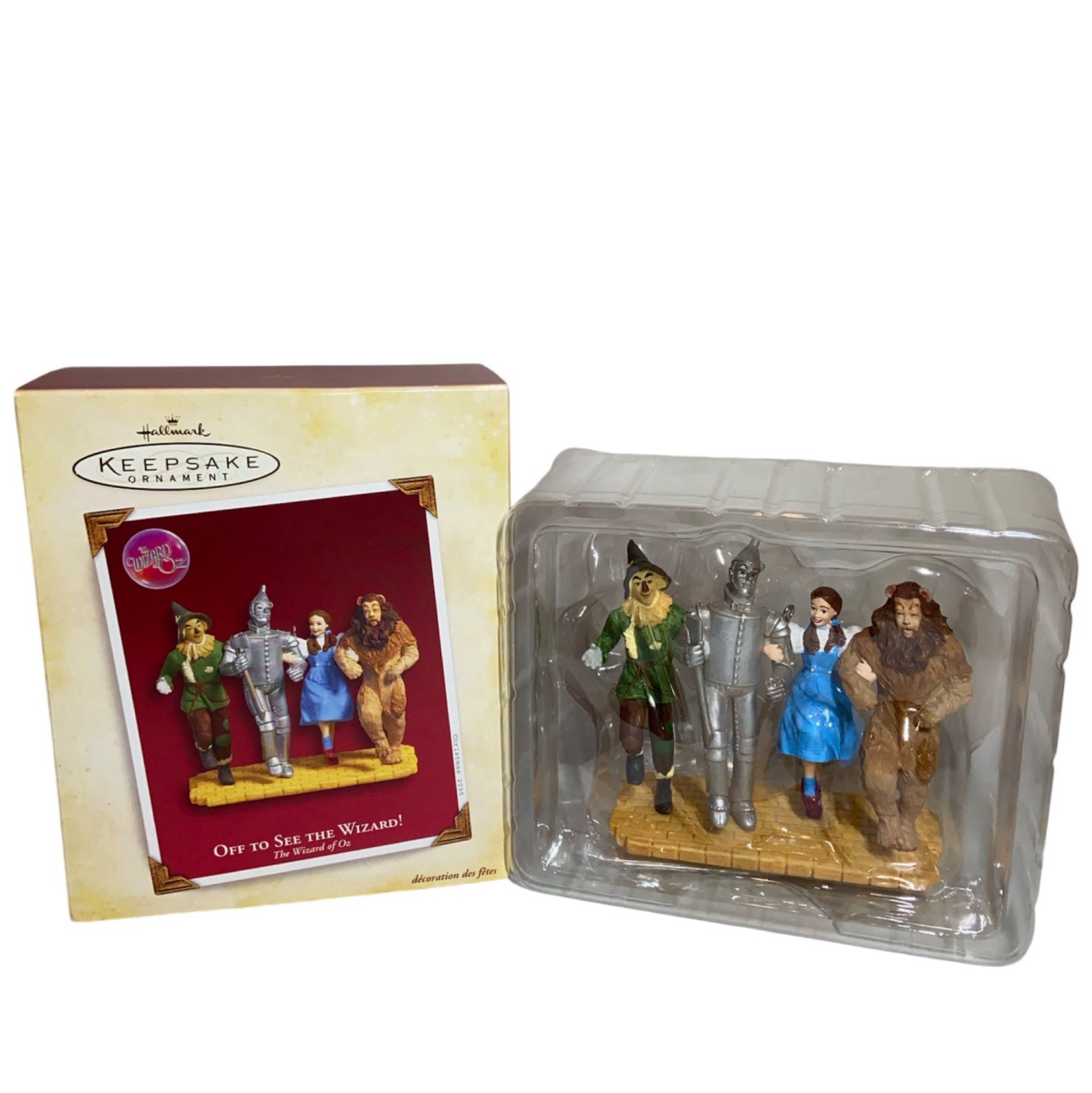 Hallmark Keepsake 2005 The Wizard of Oz OFF TO SEE THE WIZARD Ornament Hallmark Keepsake 2005 The Wizard of Oz OFF TO SEE THE WIZARD Ornament