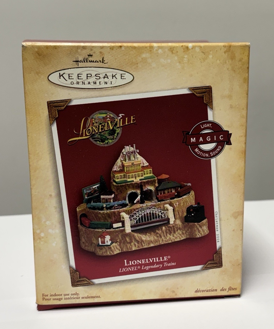 Hallmark Keepsake 2004 Lionelville Lionel Legendary Trains Magic Ornament Hallmark Keepsake 2004 Lionelville Lionel Legendary Trains Magic Ornament