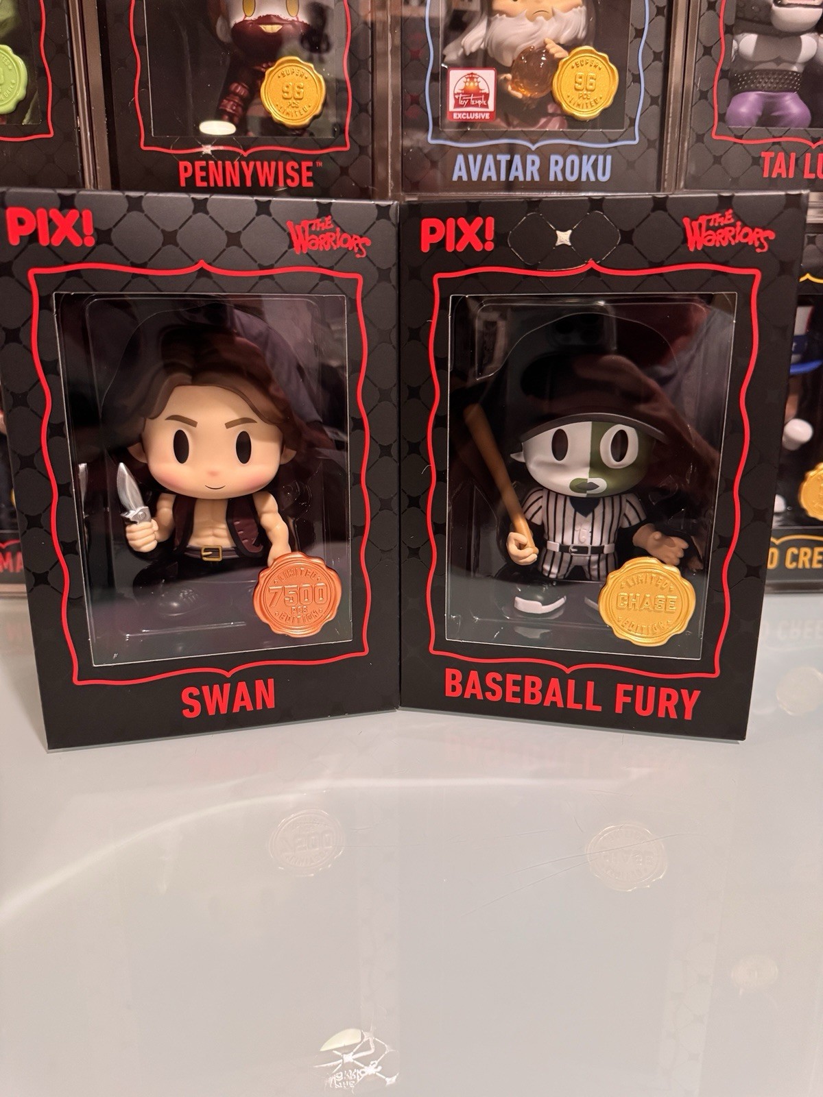 The Warriors Baseball Fury Thrilljoy Pix Chase & hero set LE 7500 The Warriors Baseball Fury Thrilljoy Pix Chase & hero set LE 7500