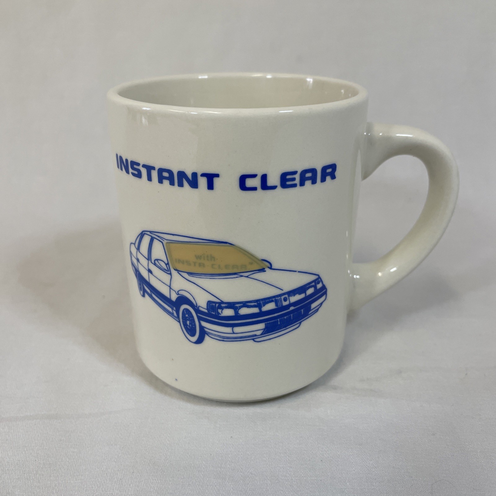 Vintage Ford Lincoln Mercury Dealer Instant Insta-Clear Coffee Mug Tea Cup