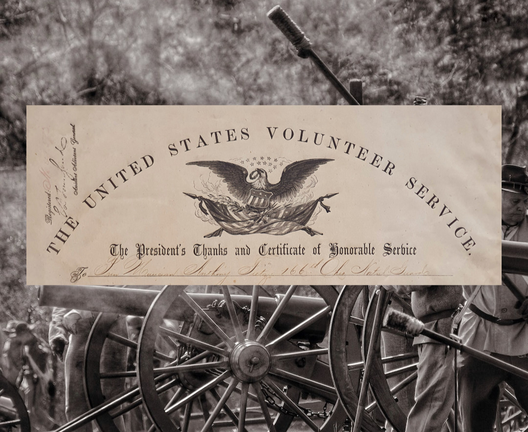 American Civil War Document 1864 Abraham Lincoln Edwin Stanton Printed Signature