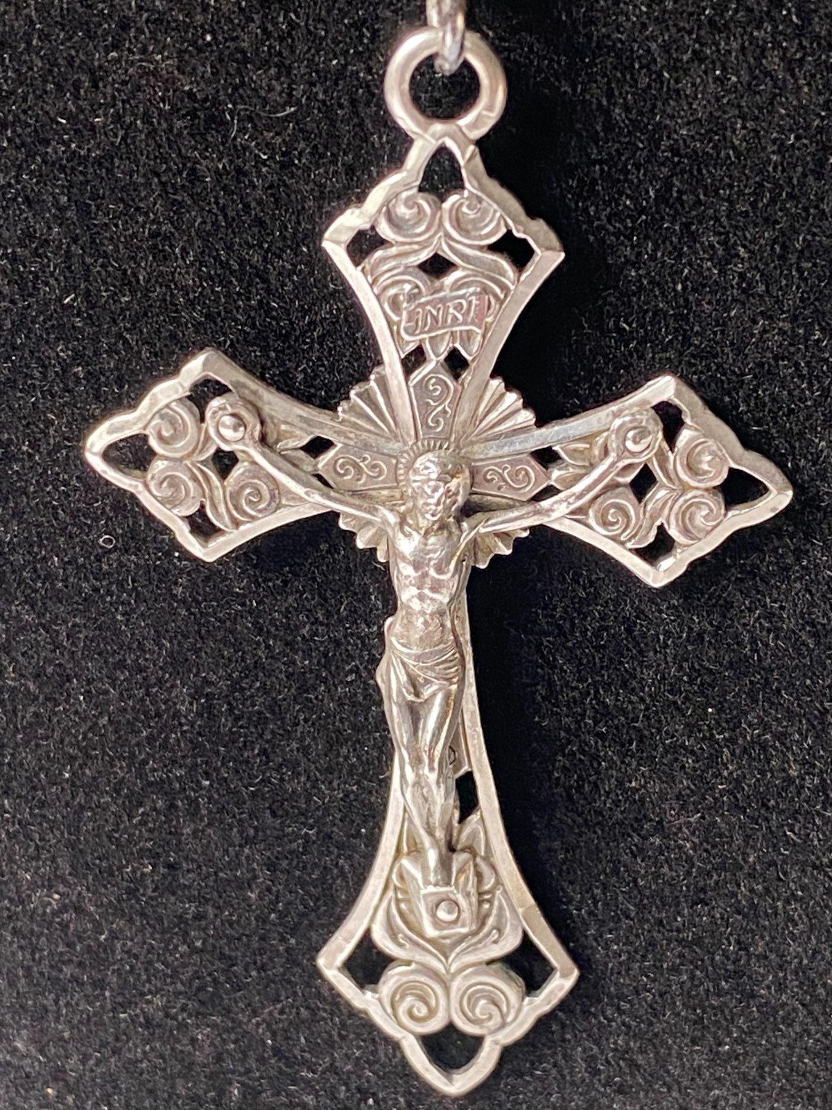 Vintage Sterling Silver Rosary - Italy Vintage Sterling Silver Rosary - Italy