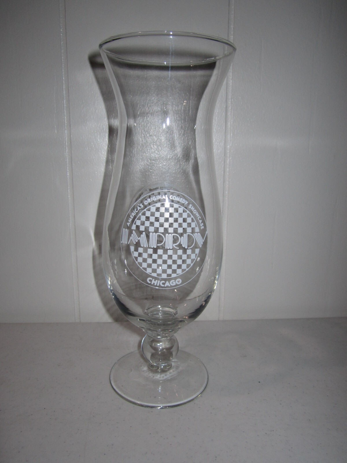 Improv Chicago The Second City Beer Drinking Glass Original Comedy Show Vintage Improv Chicago The Second City Beer Drinking Glass Original Comedy Show Vintage