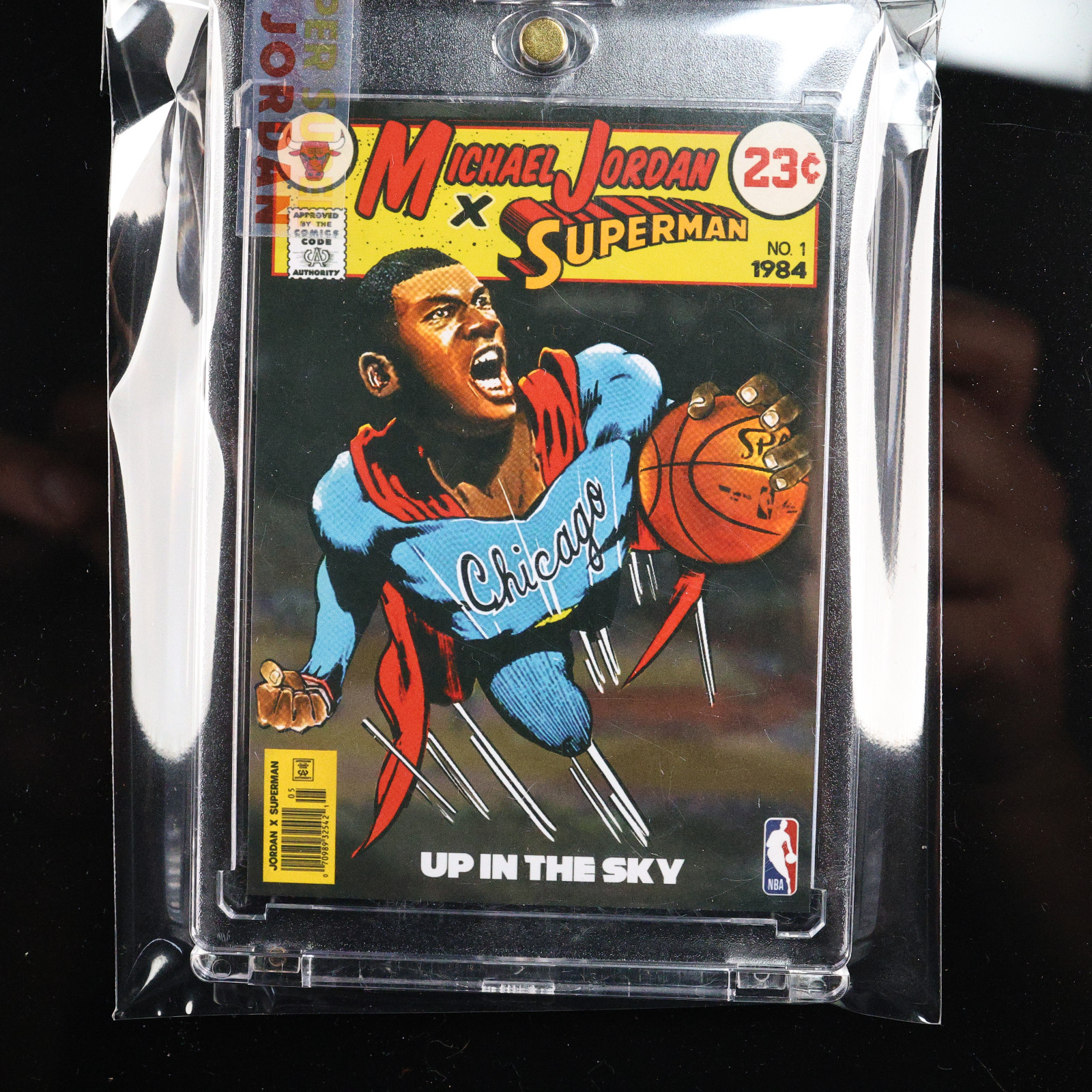 1984 Michael Jordan x Superman Comic Rookie RC Chicago Bulls Rare NO 1986 Fleer 1984 Michael Jordan x Superman Comic Rookie RC Chicago Bulls Rare NO 1986 Fleer