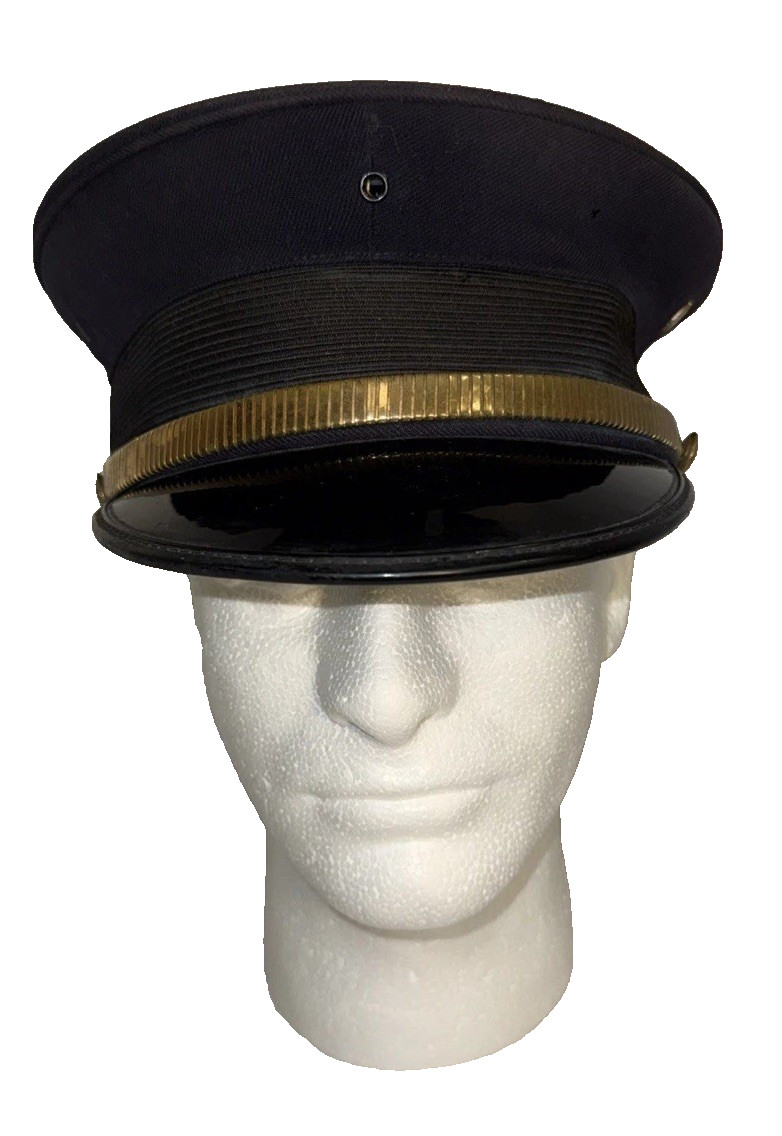Vintage F.D. Fire Department Uniform Dress Cap Visor Hat + IAF ORG 1918 FD Pin Vintage F.D. Fire Department Uniform Dress Cap Visor Hat + IAF ORG 1918 FD Pin