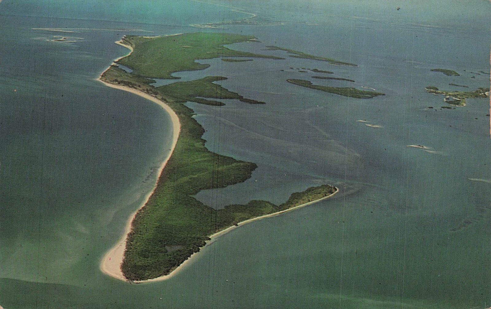 La Costa Island Cayo Costa Florida Boca Grande Captiva Pass Vtg Postcard F30