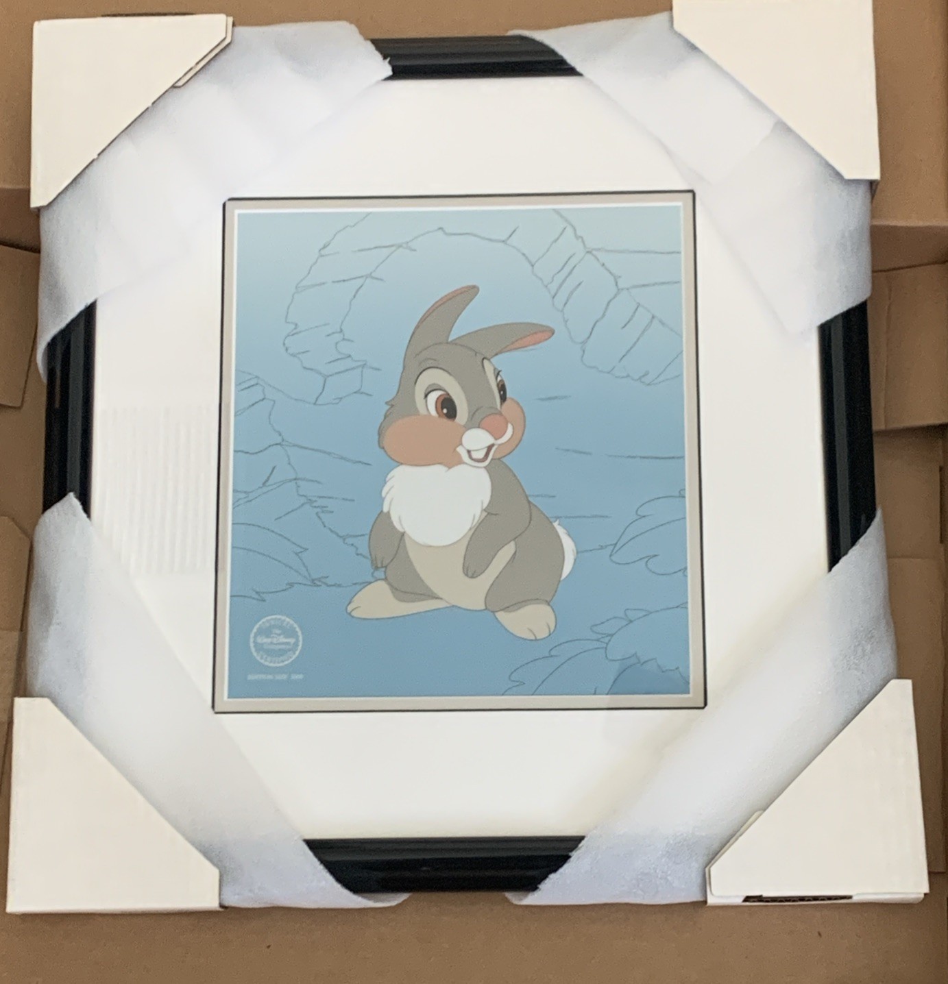 Disney “They Call Me Thumper” Sericel SIGNED BY MARC DAVIS In Original Box Disney “They Call Me Thumper” Sericel SIGNED BY MARC DAVIS In Original Box