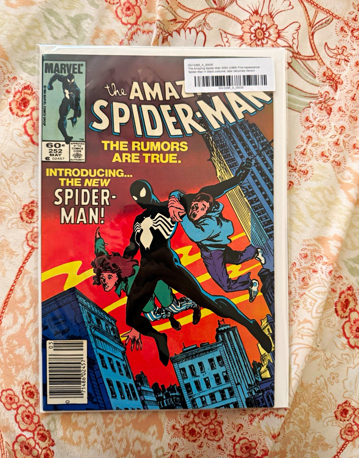 Marvel The Amazing Spider-Man #252 Newsstand Variant May 1984 DeFalco Frenz Marvel The Amazing Spider-Man #252 Newsstand Variant May 1984 DeFalco Frenz