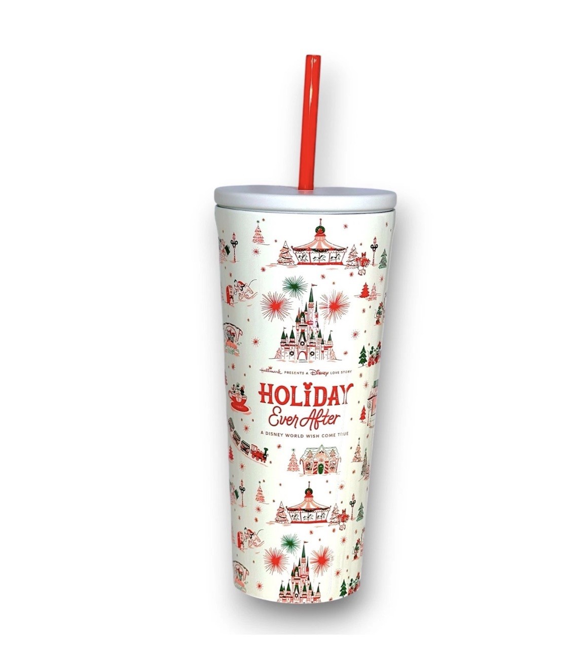 NEW Hallmark Collection Corkcicle Cup Holiday Ever After 24 oz Stainless Tumbler NEW Hallmark Collection Corkcicle Cup Holiday Ever After 24 oz Stainless Tumbler