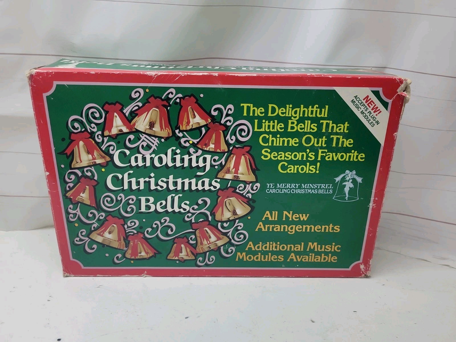 Vintage Ye Merrie Minstrel Caroling Christmas Bells 25 Carols Vintage Ye Merrie Minstrel Caroling Christmas Bells 25 Carols