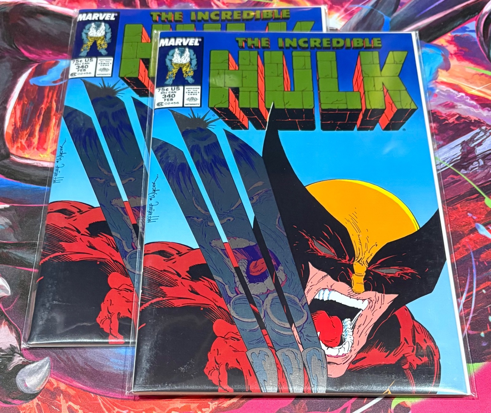 1X HULK 340 Todd McFarlane Mexico FOIL Variant NYCC Exclusive LTD 1000 NM HOT 1X HULK 340 Todd McFarlane Mexico FOIL Variant NYCC Exclusive LTD 1000 NM HOT