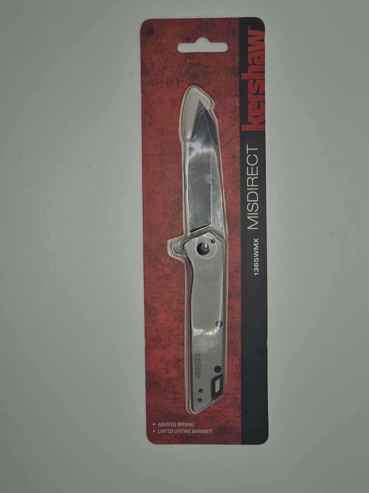 Kershaw Misdirect 1365WMX Assisted Opening Folding Pocket Knife New Sealed Kershaw Misdirect 1365WMX Assisted Opening Folding Pocket Knife New Sealed