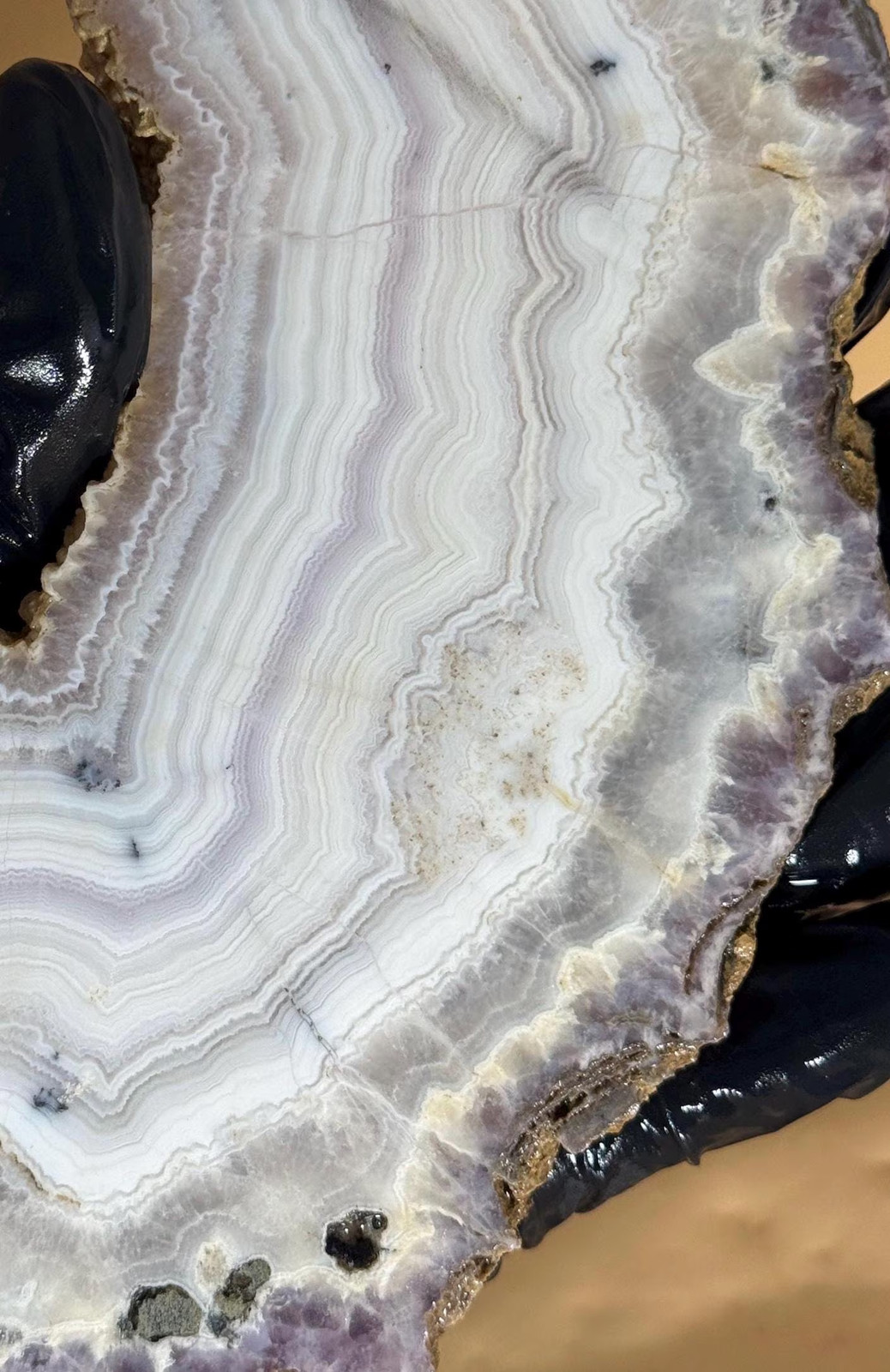 Beautiful Sow Belly Agate Slab 262 Grams Beautiful Sow Belly Agate Slab 262 Grams