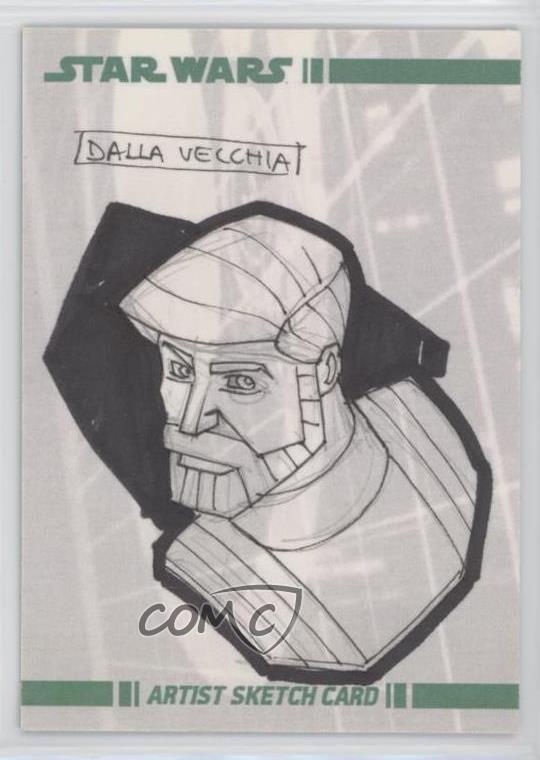 2008 Topps Star Wars: The Clone Wars Sketch Cards 1/1 5ir