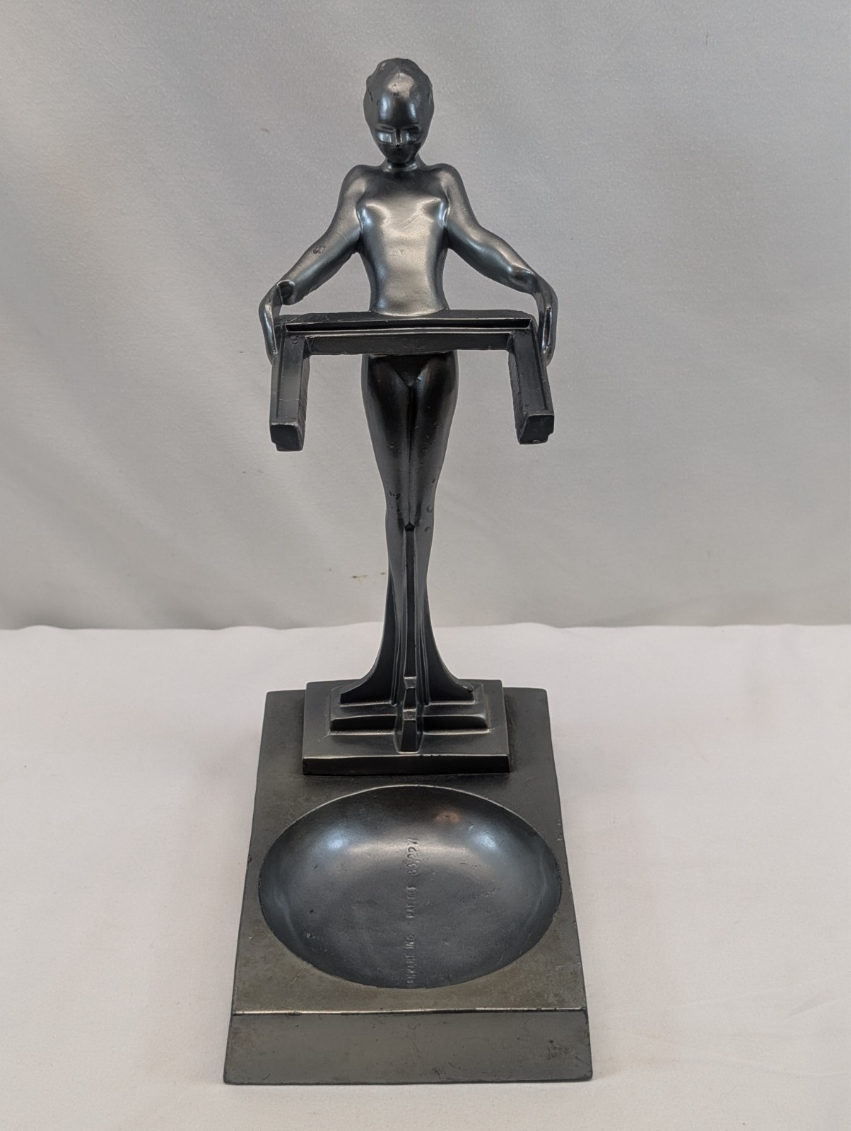 Frankart Art Deco Nude Cardholder Metal Stand 11 Frankart Art Deco Nude Cardholder Metal Stand 11
