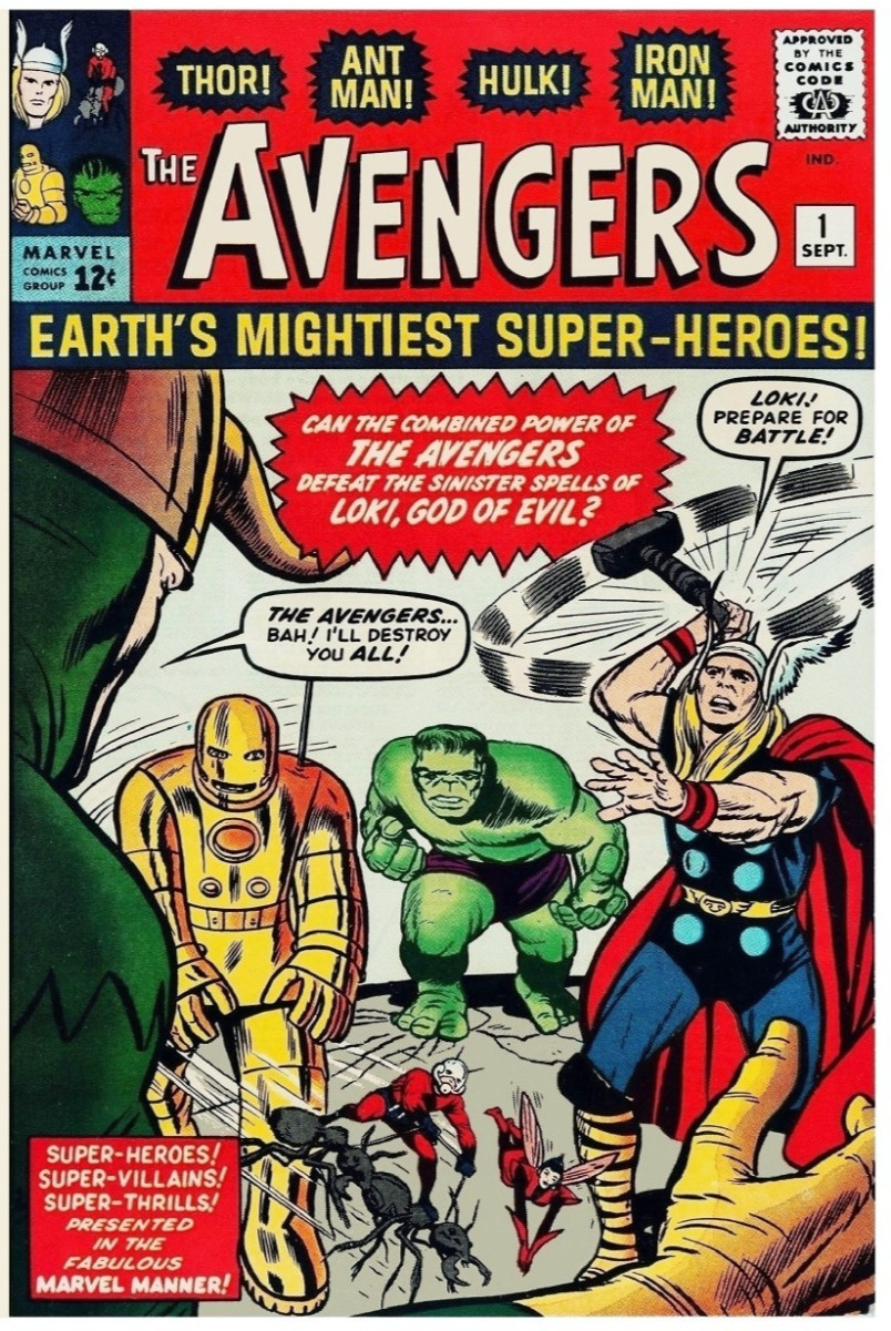 Me$$age or Offer Facsimile reprint covers only to Avengers #1 (1963) Me$$age or Offer Facsimile reprint covers only to Avengers #1 (1963)