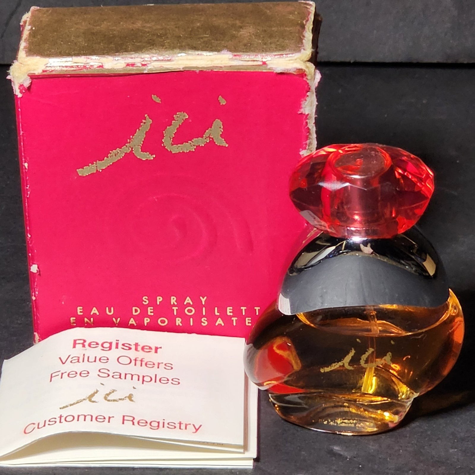 Coty ici Spray Eau de Toilette Full w/ Box NOS - Vintage Coty ici Spray Eau de Toilette Full w/ Box NOS - Vintage
