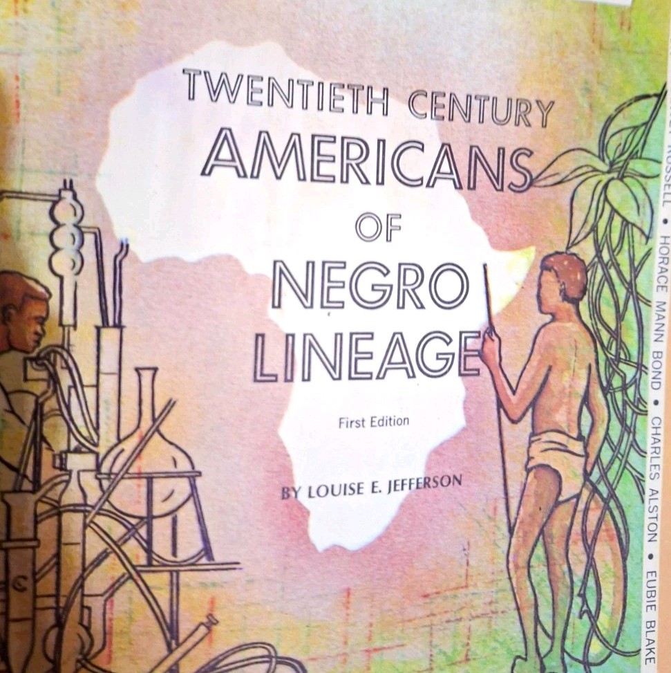 Rare 20th Century Americans Of Negro Lineage First Edition Pictograph Rare 20th Century Americans Of Negro Lineage First Edition Pictograph