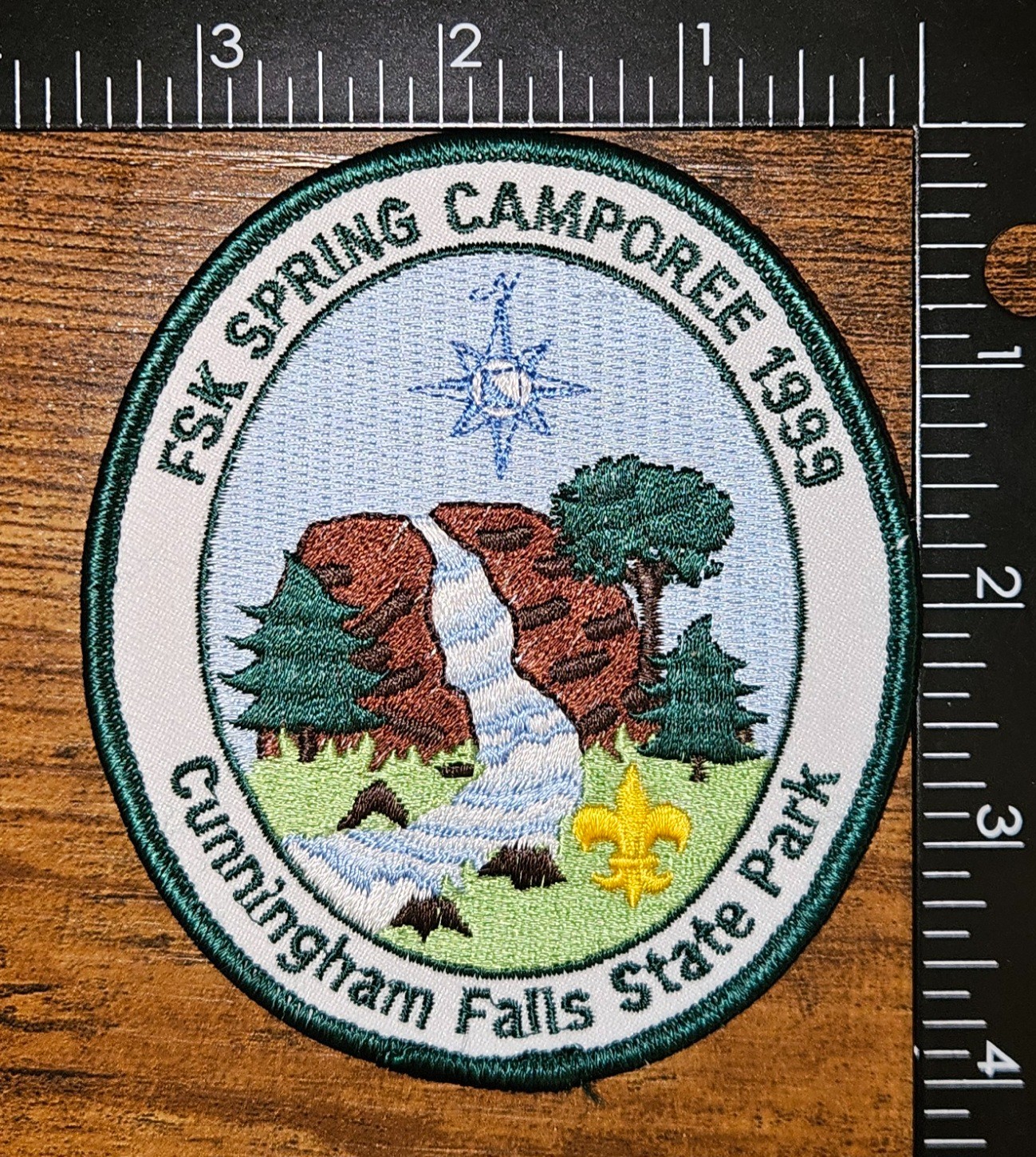 Francis Scott Key District NCAC Cunningham Falls State Park 1999 BSA Patch Francis Scott Key District NCAC Cunningham Falls State Park 1999 BSA Patch