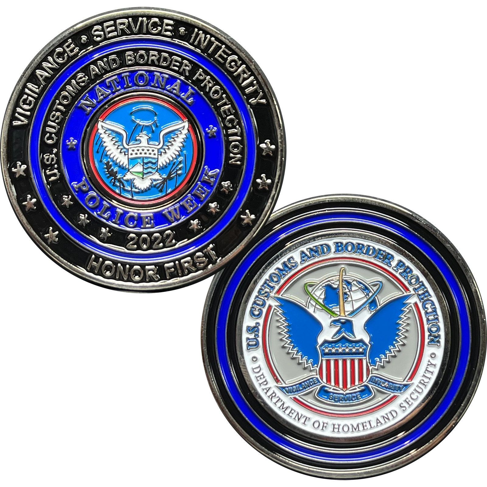EL9-001B CBP officer Field Ops Commemorative America's Front Line Official Polic EL9-001B CBP officer Field Ops Commemorative America's Front Line Official Polic