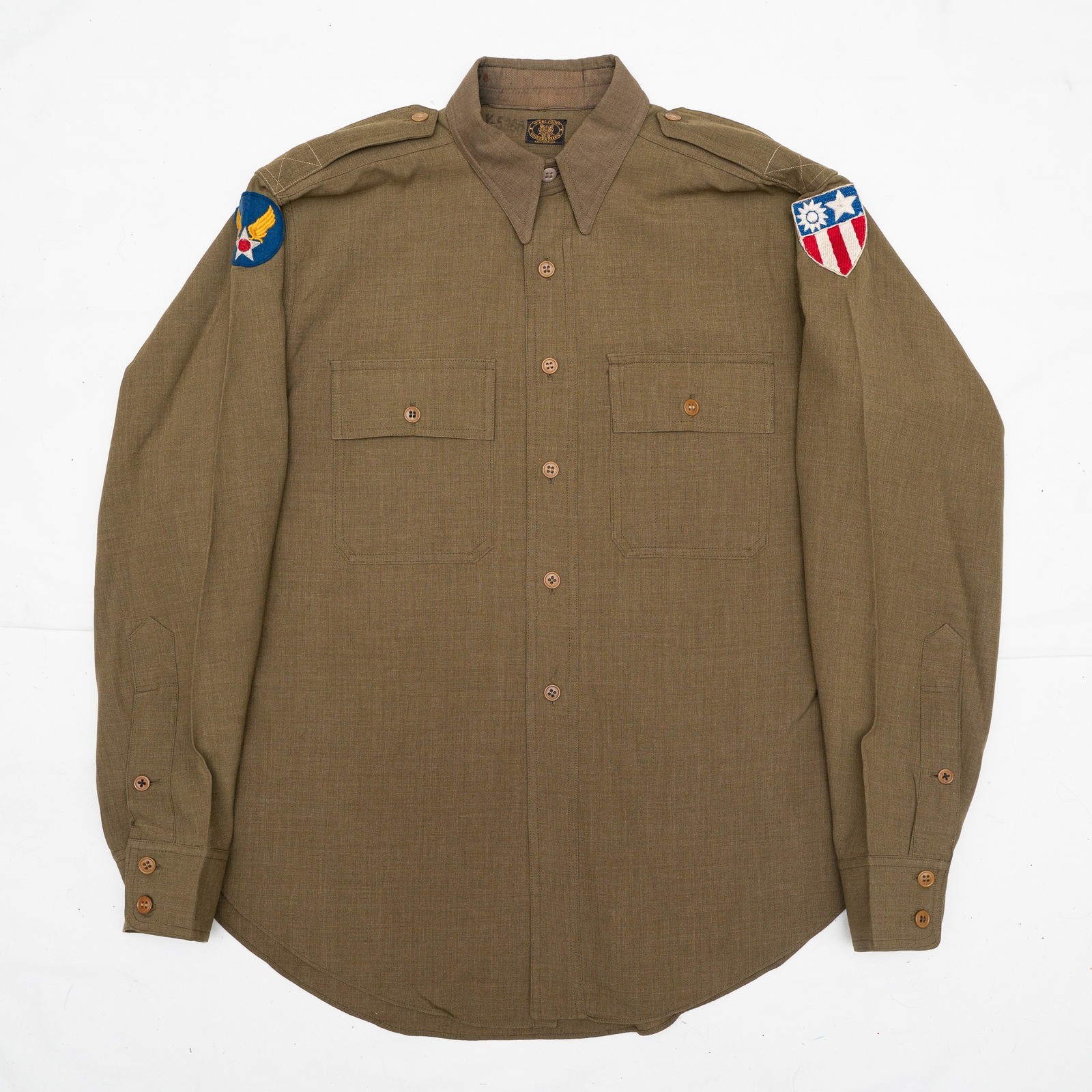 Vintage WWII 40s West Point Uniform Fabric UAA Air Force Chinstrap Button Up Vintage WWII 40s West Point Uniform Fabric UAA Air Force Chinstrap Button Up