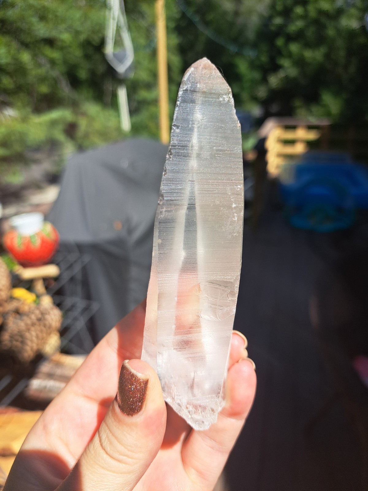Unpolished Brazilian Lemurian 