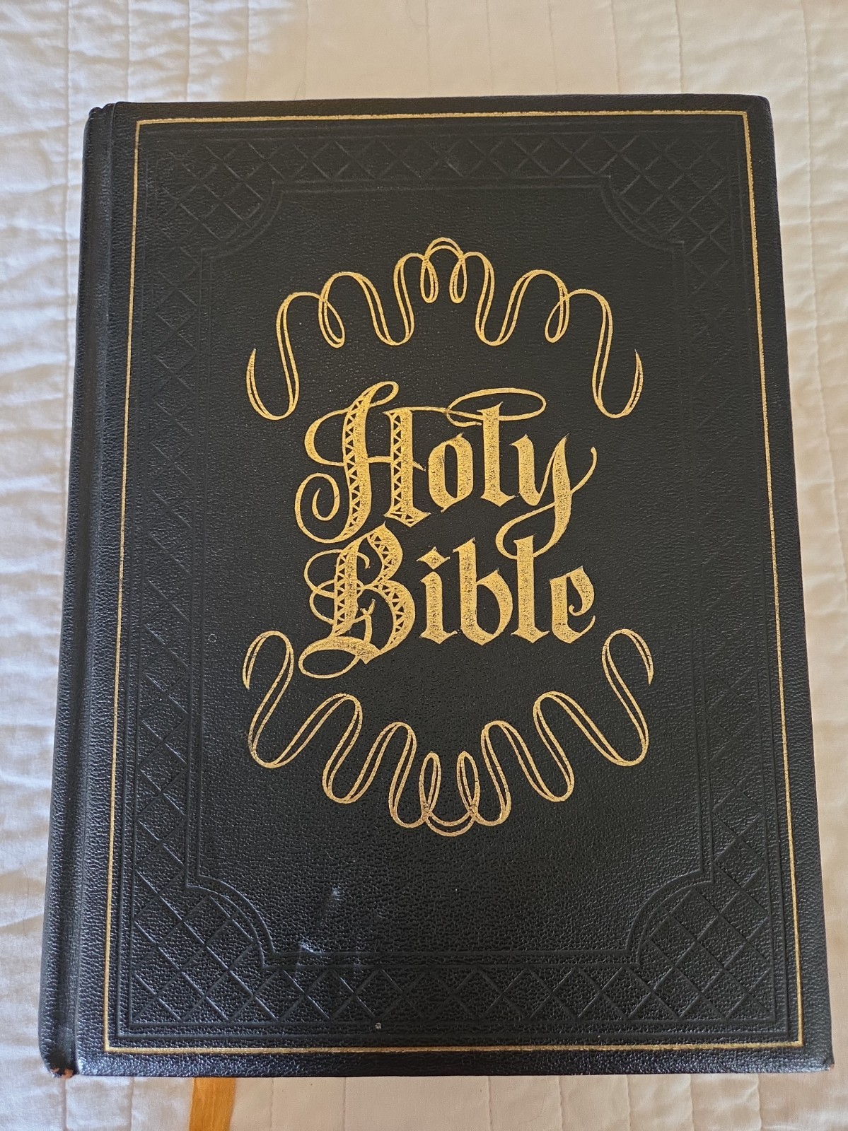 Vtg 1964 Holy Bible King James Version Red Letter-Family Record Edition Leather Vtg 1964 Holy Bible King James Version Red Letter-Family Record Edition Leather