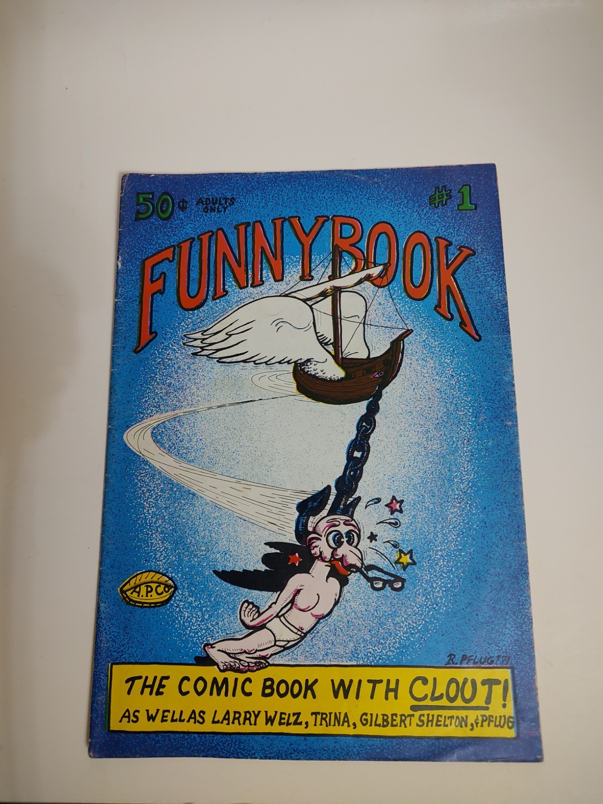 Funnybook #1 1st App. Cherry Poptart Underground Comix APC 1971 Adults Only