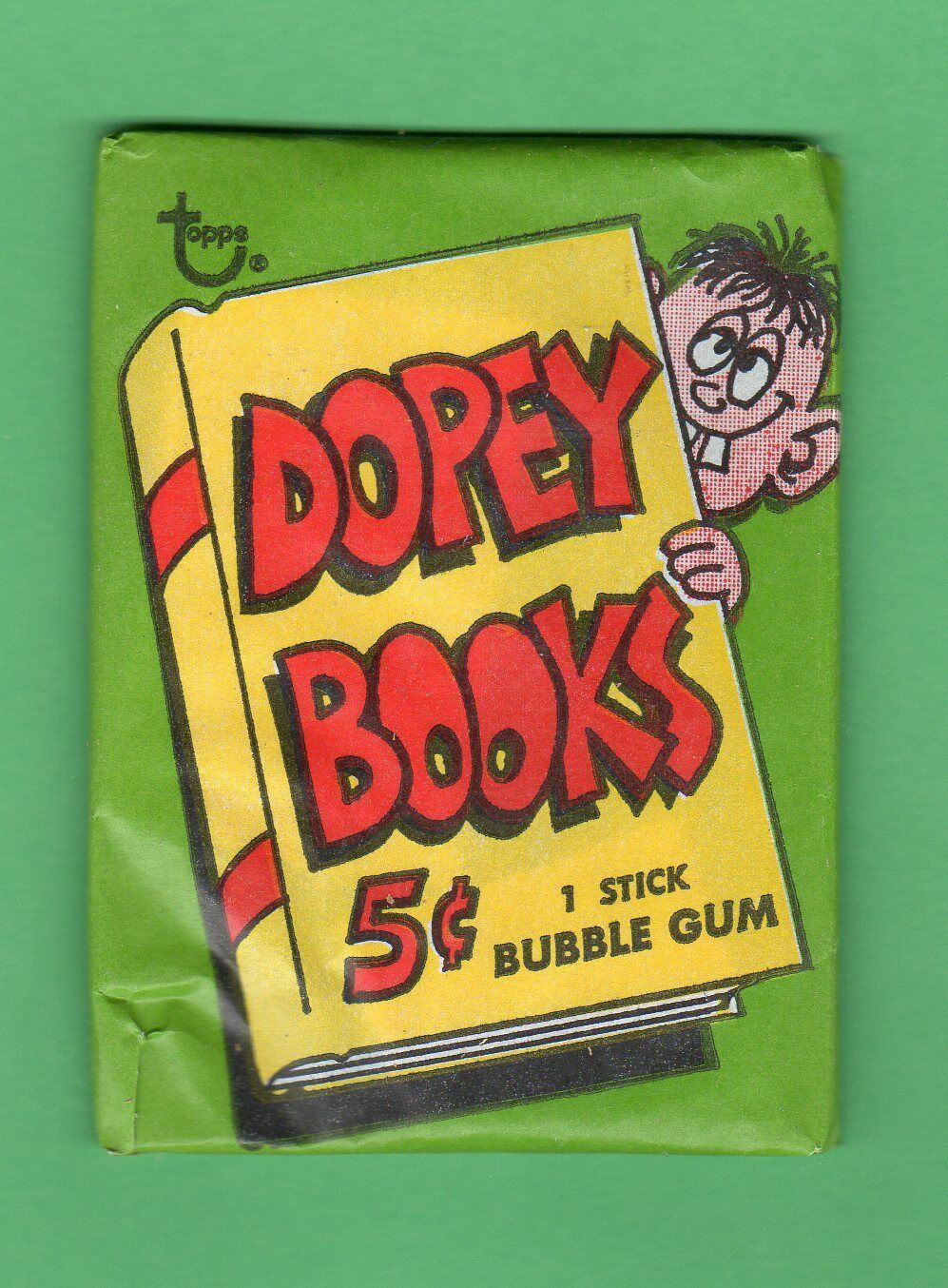 1967 Topps Dopey Books Unopened Pack Magnet Variation Rare