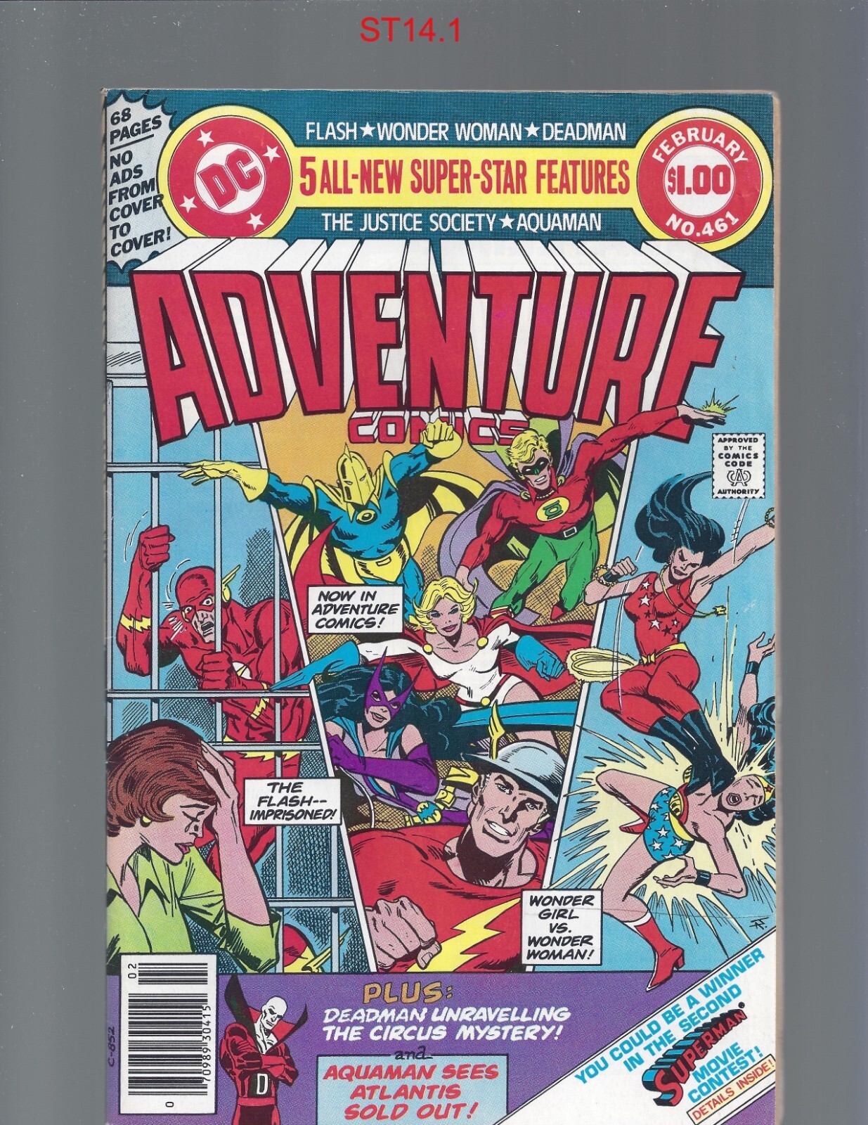 Adventure Comics #461 1938 DC VF st141 Adventure Comics #461 1938 DC VF st141