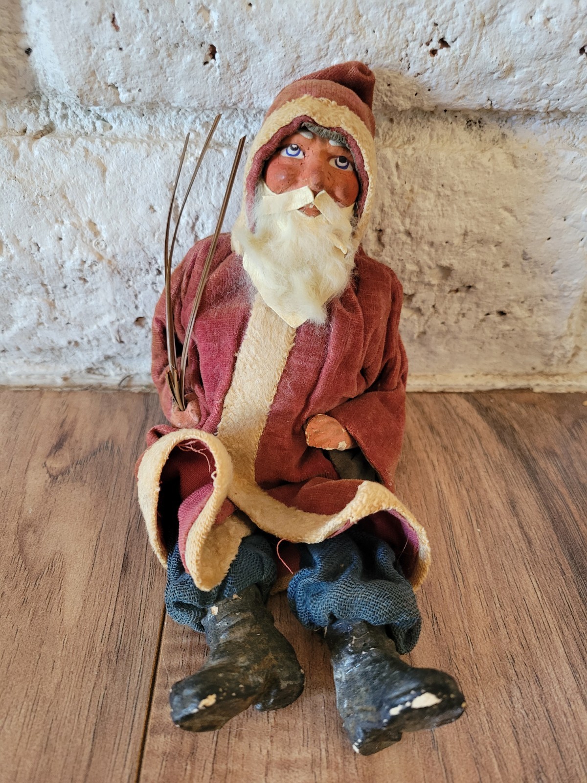 Antique Belsnickel Santa Christmas Figure 8\