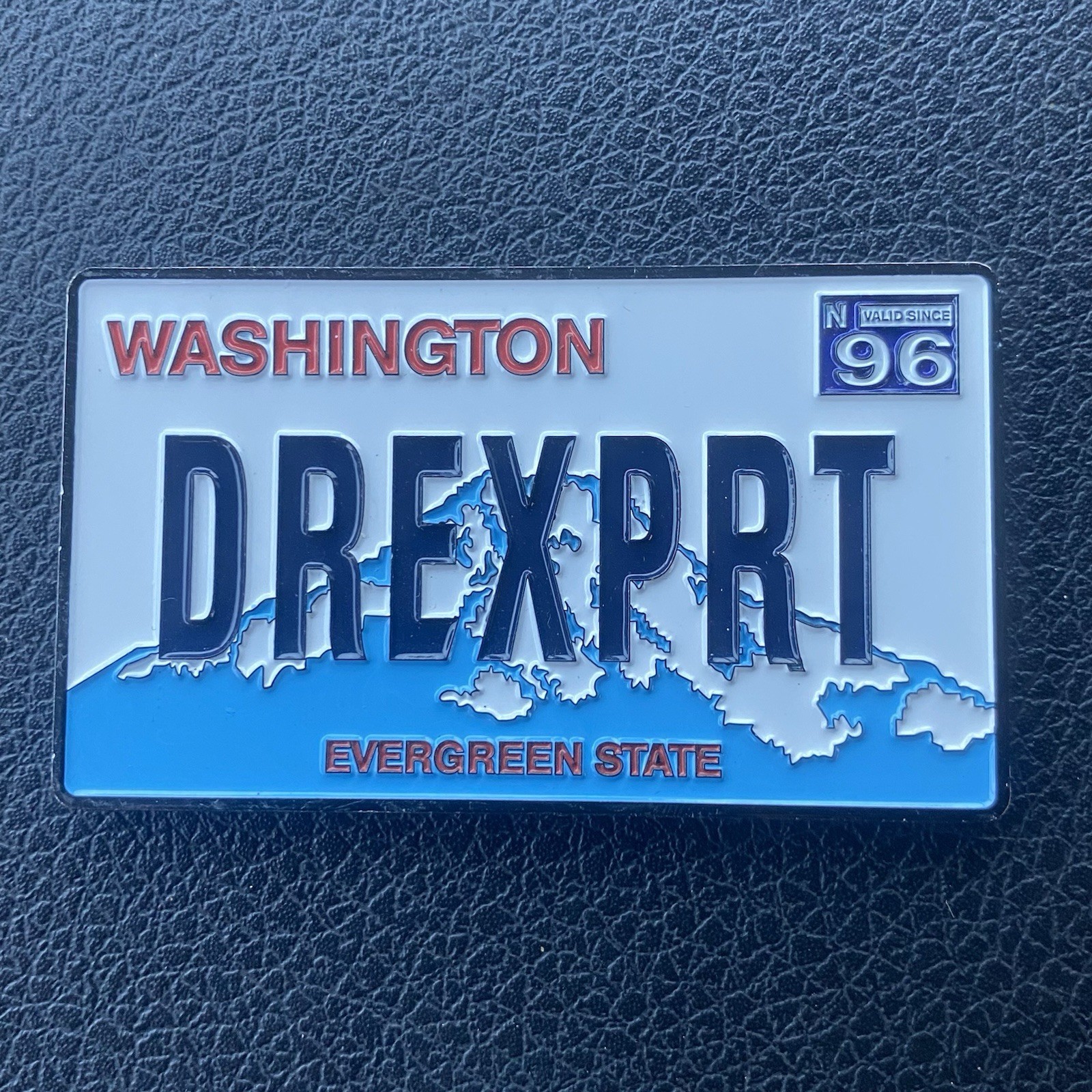 #/250 Washington Drug Recognition Expert DRE License Plate Police Challenge Coin #/250 Washington Drug Recognition Expert DRE License Plate Police Challenge Coin