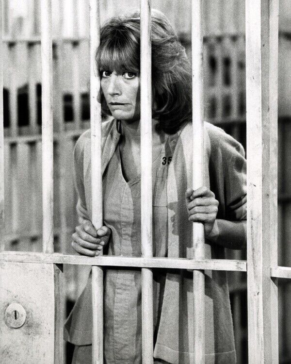 Laverne and Shirley Penny Marshall lands up in jail 11x17 inch poster